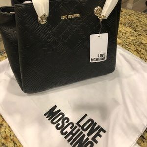 Black Moschino Shoulder Bag